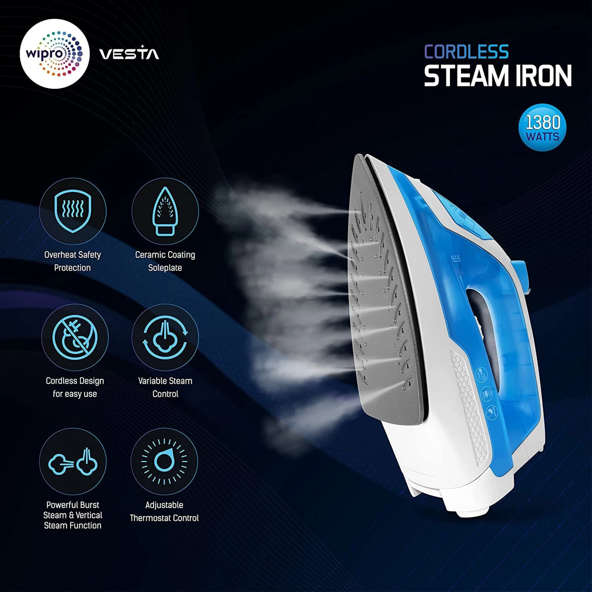 Steam store iron croma